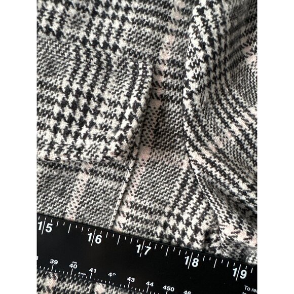 Stooch Women’s Medium Plaid Cropped Jacket Y2K Retro Preppy Style NWT - Picture 6 of 10